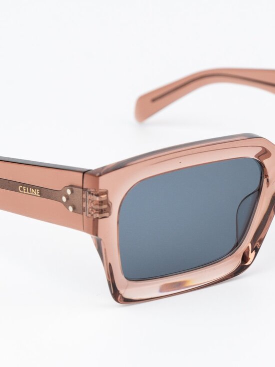 Celine Women Sunglasses Pink Blue Rectangle CL40280U 74V NEW AUTHENTIC main image 4